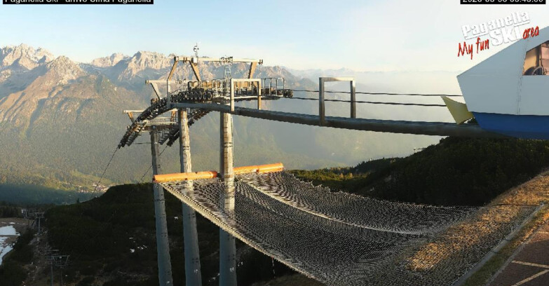 Webcam Paganella Ski – Andalo – Fai della Paganella - Cableway Doss Pelà