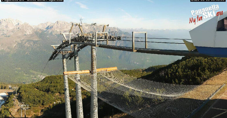 Webcam Paganella Ski – Andalo – Fai della Paganella - Cableway Doss Pelà