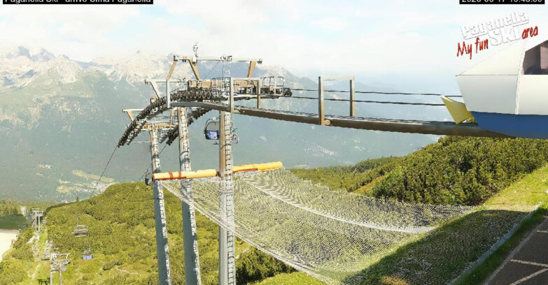 Webcam Paganella Ski – Andalo – Fai della Paganella - Cableway Doss Pelà