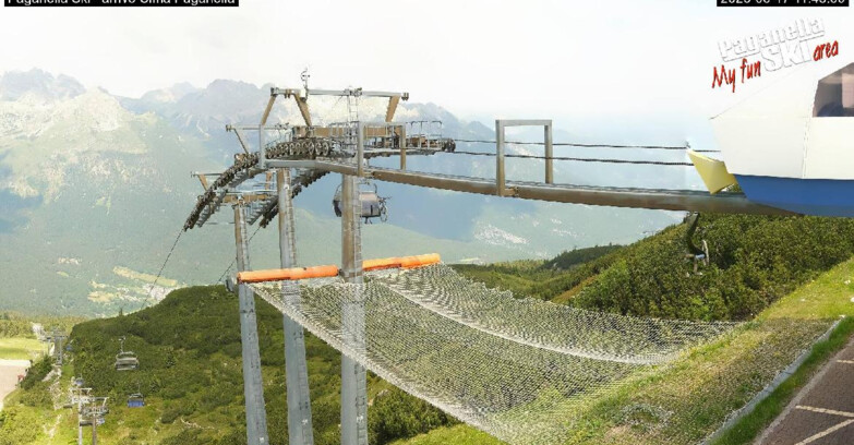Webcam Paganella Ski – Andalo – Fai della Paganella - Cableway Doss Pelà