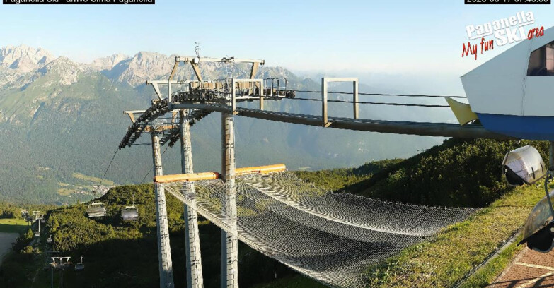 Webcam Paganella Ski – Andalo – Fai della Paganella - Cableway Doss Pelà