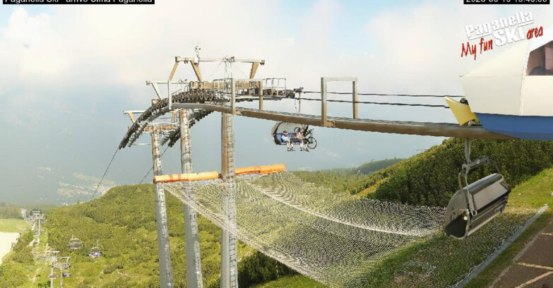 Webcam Paganella Ski – Andalo – Fai della Paganella - Cableway Doss Pelà