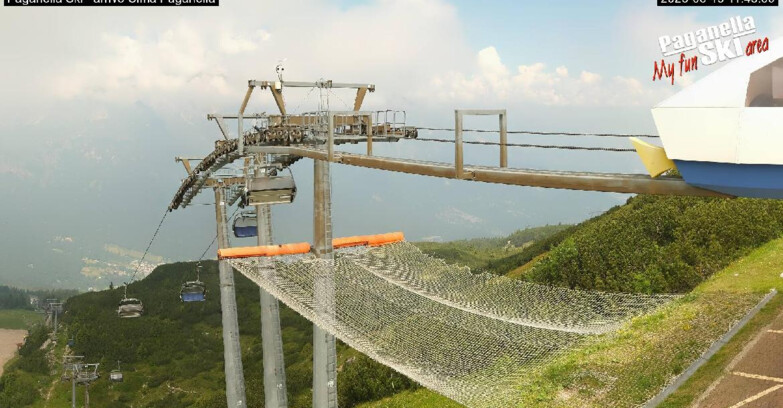 Webcam Paganella Ski – Andalo – Fai della Paganella - Cableway Doss Pelà