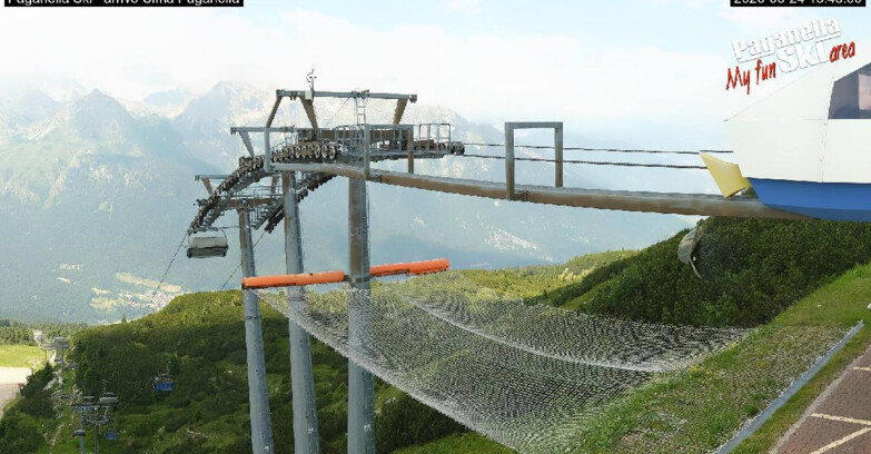 Webcam Paganella Ski – Andalo – Fai della Paganella - Cableway Doss Pelà
