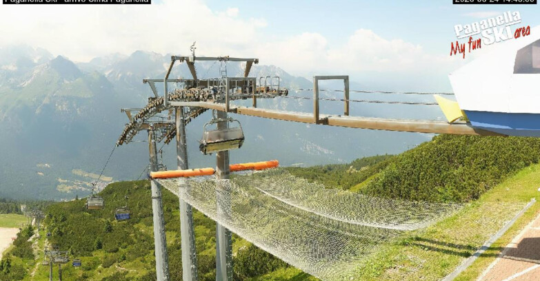 Webcam Paganella Ski – Andalo – Fai della Paganella - Cableway Doss Pelà