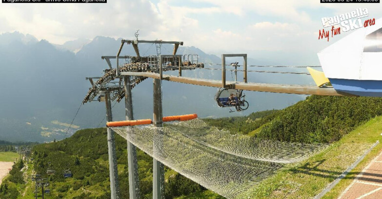 Webcam Paganella Ski – Andalo – Fai della Paganella - Cableway Doss Pelà