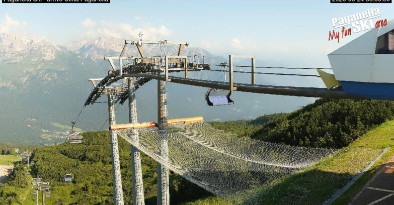 Webcam Paganella Ski – Andalo – Fai della Paganella - Cableway Doss Pelà