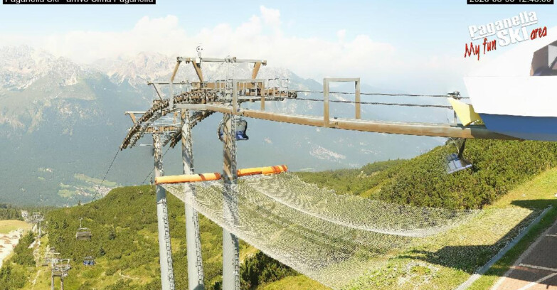 Webcam Paganella Ski – Andalo – Fai della Paganella - Cableway Doss Pelà