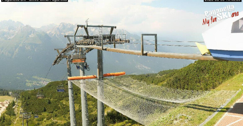Webcam Paganella Ski – Andalo – Fai della Paganella - Cableway Doss Pelà
