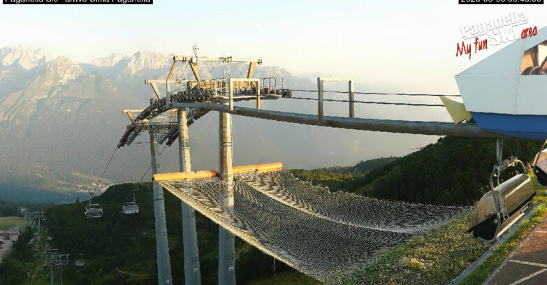 Webcam Paganella Ski – Andalo – Fai della Paganella - Cableway Doss Pelà