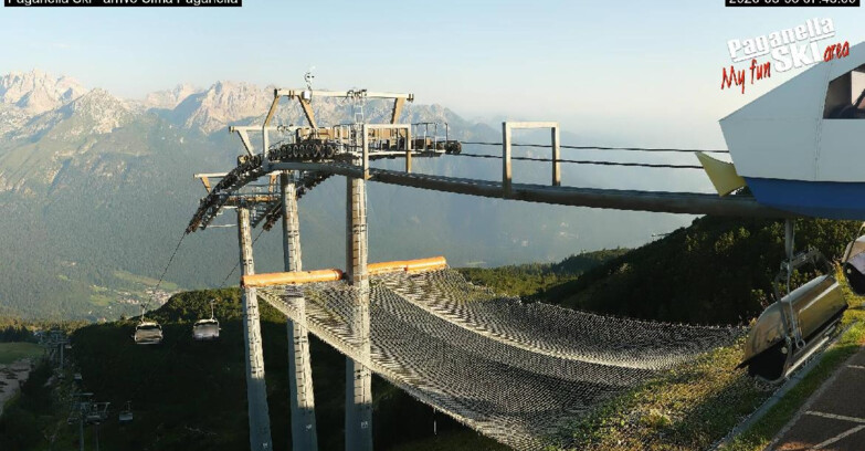 Webcam Paganella Ski – Andalo – Fai della Paganella - Cableway Doss Pelà