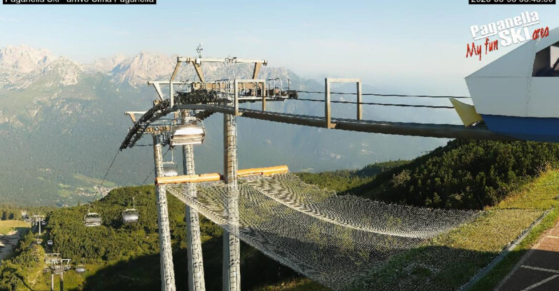 Webcam Paganella Ski – Andalo – Fai della Paganella - Cableway Doss Pelà