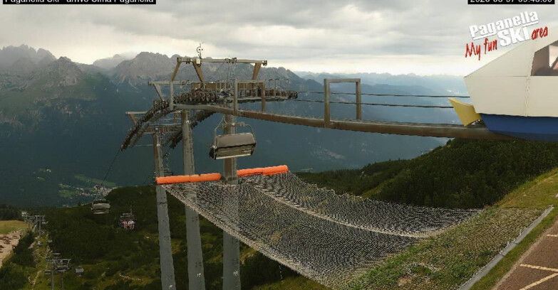 Webcam Paganella Ski – Andalo – Fai della Paganella - Cableway Doss Pelà