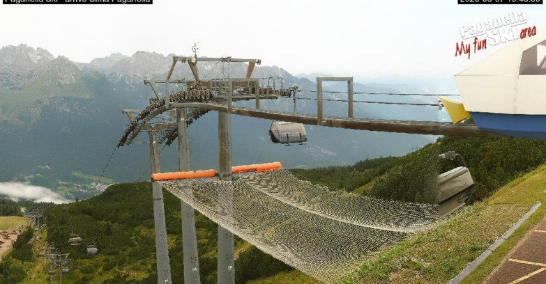 Webcam Paganella Ski – Andalo – Fai della Paganella - Cableway Doss Pelà