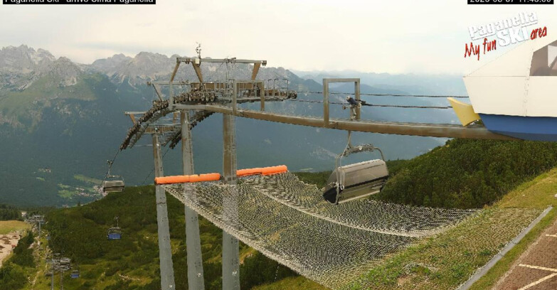 Webcam Paganella Ski – Andalo – Fai della Paganella - Cableway Doss Pelà