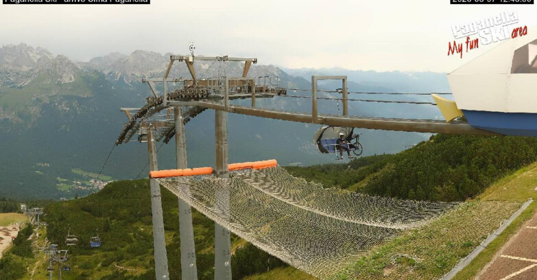 Webcam Paganella Ski – Andalo – Fai della Paganella - Cableway Doss Pelà