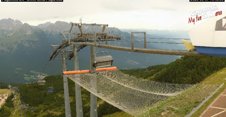 Webcam Paganella Ski – Andalo – Fai della Paganella - Cableway Doss Pelà
