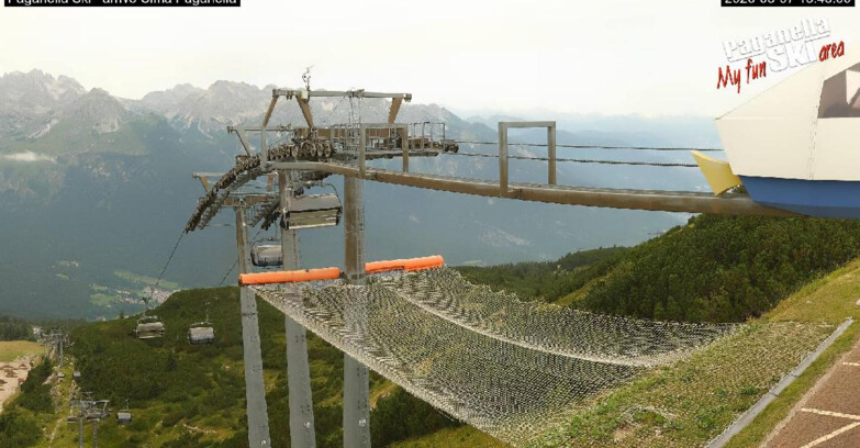 Webcam Paganella Ski – Andalo – Fai della Paganella - Cableway Doss Pelà