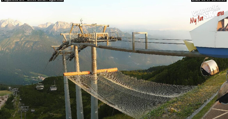 Webcam Paganella Ski – Andalo – Fai della Paganella - Cableway Doss Pelà