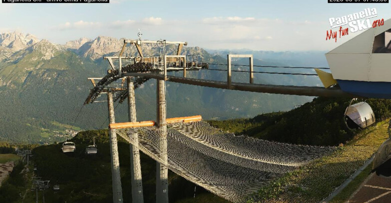 Webcam Paganella Ski – Andalo – Fai della Paganella - Cableway Doss Pelà