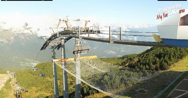 Webcam Paganella Ski – Andalo – Fai della Paganella - Cableway Doss Pelà