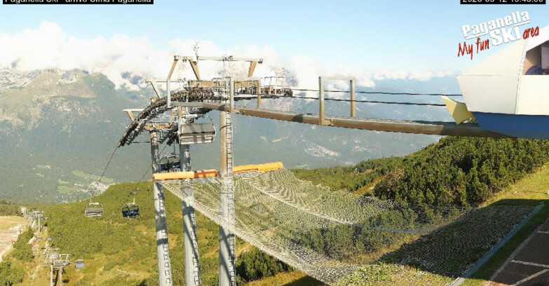 Webcam Paganella Ski – Andalo – Fai della Paganella - Cableway Doss Pelà