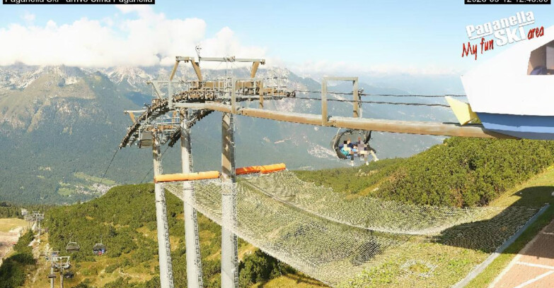 Webcam Paganella Ski – Andalo – Fai della Paganella - Cableway Doss Pelà