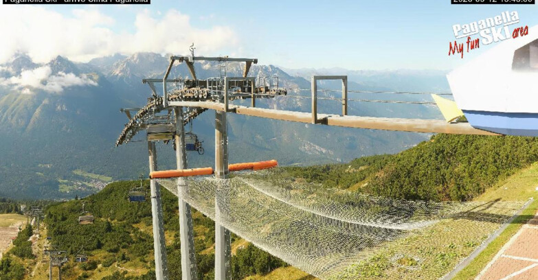 Webcam Paganella Ski – Andalo – Fai della Paganella - Cableway Doss Pelà