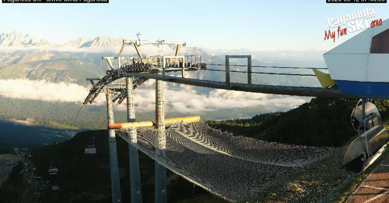 Webcam Paganella Ski – Andalo – Fai della Paganella - Cableway Doss Pelà