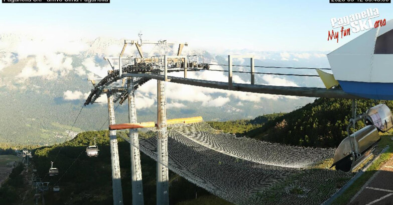 Webcam Paganella Ski – Andalo – Fai della Paganella - Cableway Doss Pelà