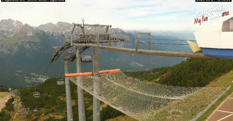 Webcam Paganella Ski – Andalo – Fai della Paganella - Cableway Doss Pelà