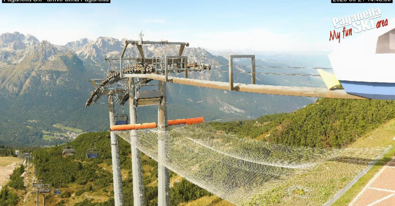 Webcam Paganella Ski – Andalo – Fai della Paganella - Cableway Doss Pelà