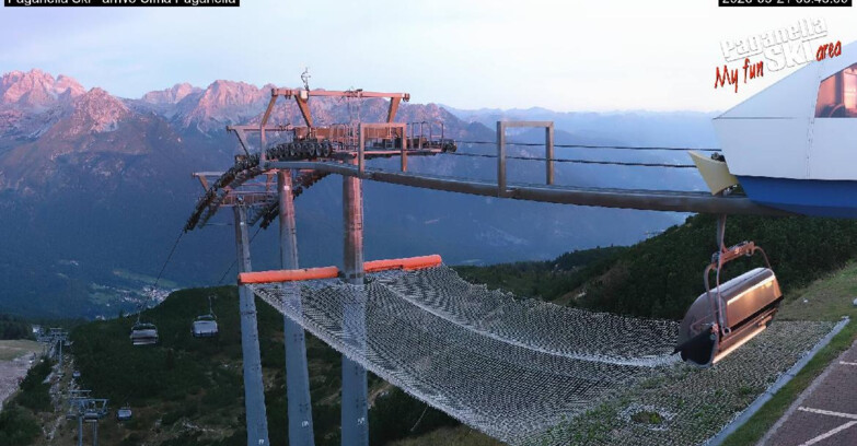 Webcam Paganella Ski – Andalo – Fai della Paganella - Cableway Doss Pelà