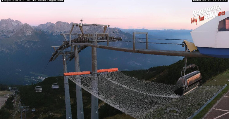 Webcam Paganella Ski – Andalo – Fai della Paganella - Cableway Doss Pelà