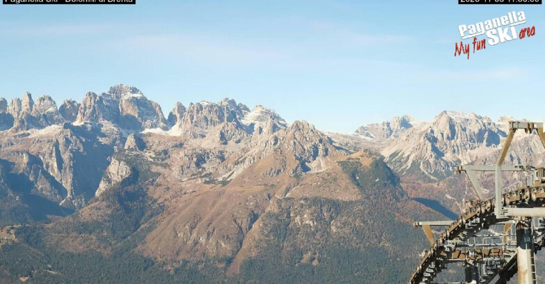 Webcam Paganella Ski – Andalo – Fai della Paganella - Dolomiti di Brenta