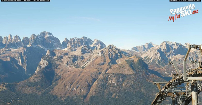 Webcam Paganella Ski – Andalo – Fai della Paganella - Dolomiti di Brenta