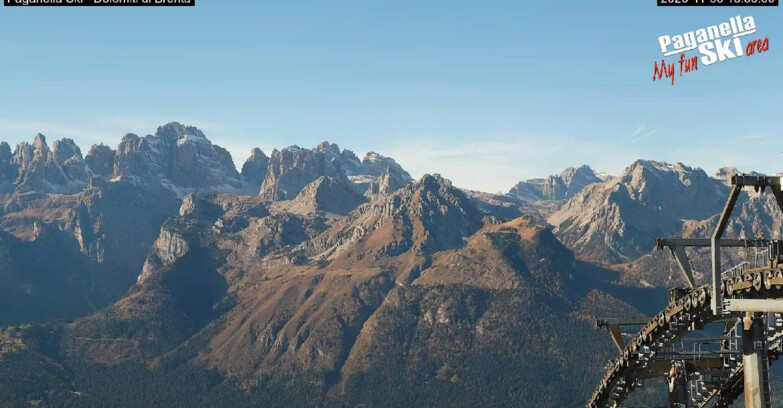 Webcam Paganella Ski – Andalo – Fai della Paganella - Dolomiti di Brenta