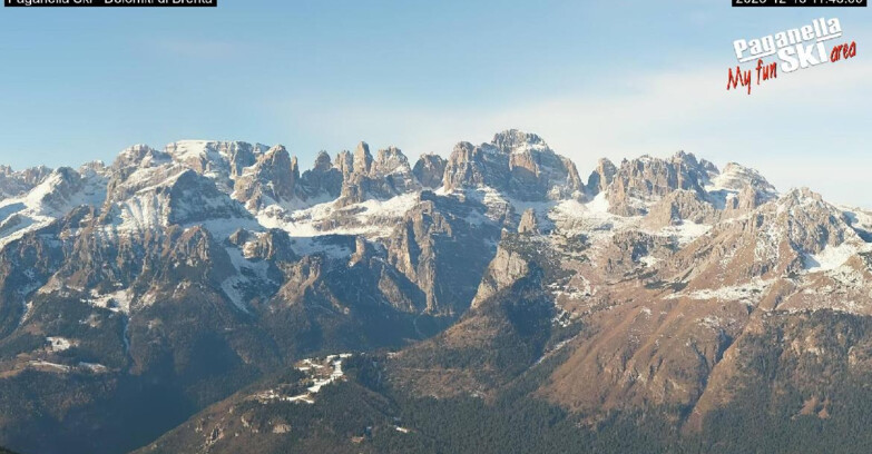 Webcam Paganella Ski – Andalo – Fai della Paganella - Dolomiti di Brenta
