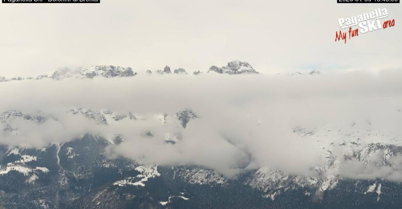 Webcam Paganella Ski – Andalo – Fai della Paganella - Dolomiti di Brenta