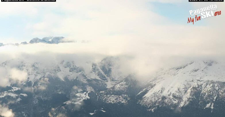 Webcam Paganella Ski – Andalo – Fai della Paganella - Dolomiti di Brenta