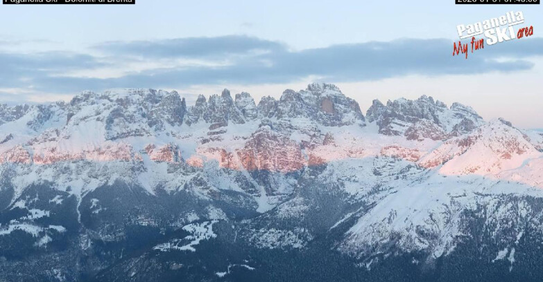 Webcam Paganella Ski -Андало-Фаи-делла-Паганелла  - Dolomiti di Brenta