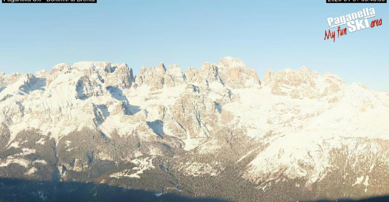 Webcam Paganella Ski -Андало-Фаи-делла-Паганелла  - Dolomiti di Brenta