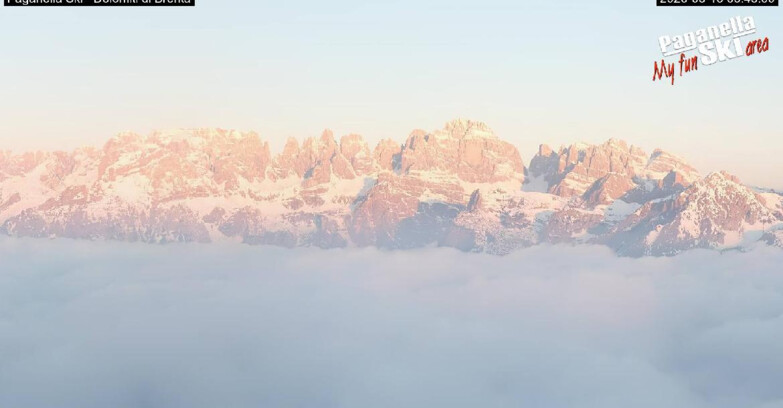 Webcam Paganella Ski – Andalo – Fai della Paganella - Dolomiti di Brenta