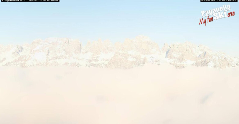 Webcam Paganella Ski – Andalo – Fai della Paganella - Dolomiti di Brenta