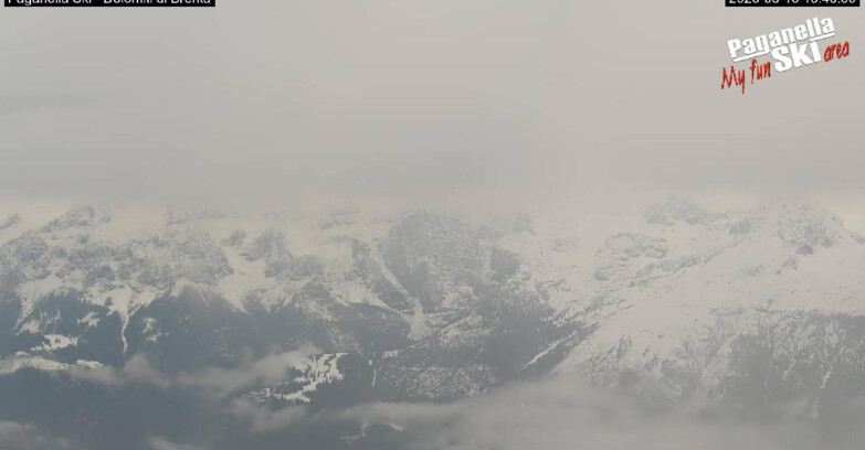 Webcam Paganella Ski – Andalo – Fai della Paganella - Dolomiti di Brenta