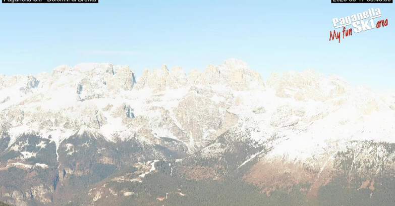 Webcam Paganella Ski – Andalo – Fai della Paganella - Dolomiti di Brenta
