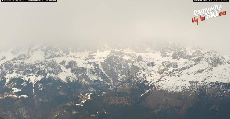 Webcam Paganella Ski – Andalo – Fai della Paganella - Dolomiti di Brenta
