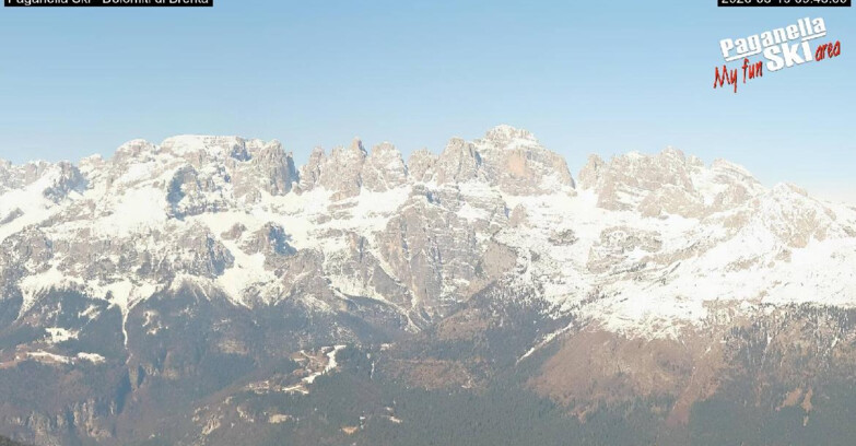 Webcam Paganella Ski – Andalo – Fai della Paganella - Dolomiti di Brenta