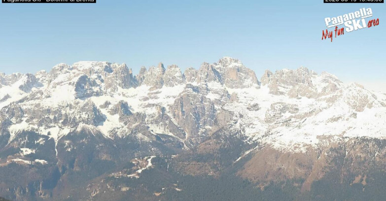 Webcam Paganella Ski – Andalo – Fai della Paganella - Dolomiti di Brenta
