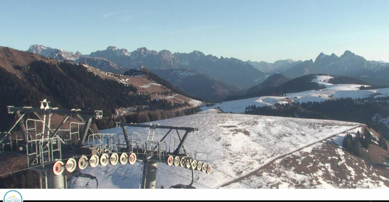 Webcam Passo Brocon-Marande - Landschaft vs. Paradiso